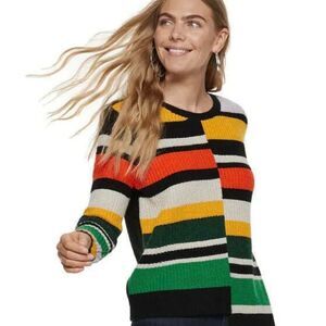Nine West Color Block Sweater